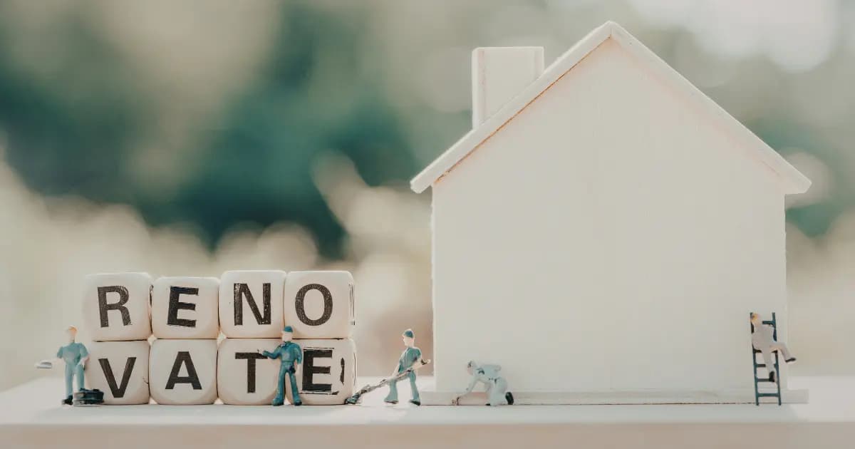 Renovering av modernt kök